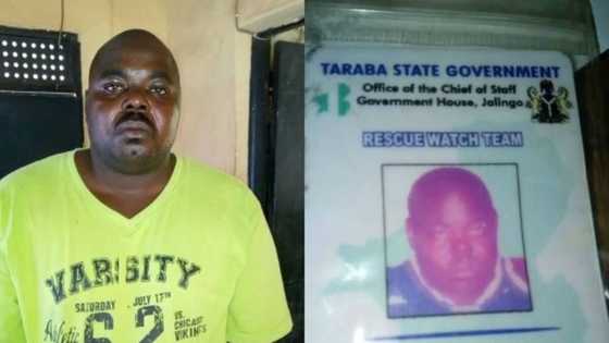 Just in: Alleged notorious criminal arrested by Nigerian Army in Taraba state (photos)