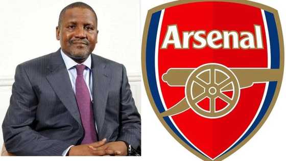Dangote reportedly confirms Arsenal purchase while giving a tour of his Abuja mansion