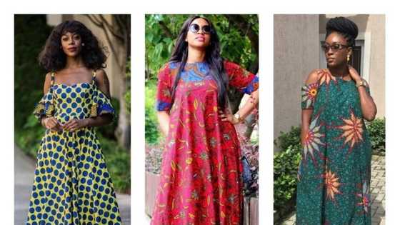 Latest Ankara maxi gowns will impress even real fashionistas