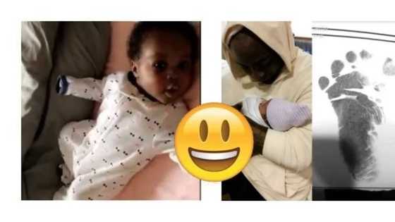 Picture of Davido's newborn Daughter ☜ will tug at your heartstrings!