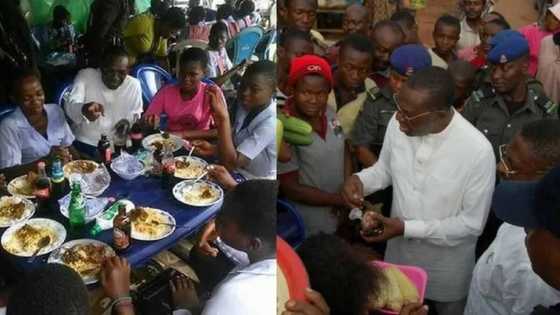 Anambra guber: Senator Andy Uba feeds thousands ahead of governorship poll (photos)