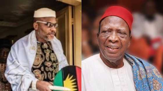 Prominent Igbo leader Ben Nwabueze reveals what Nnamdi Kanu told him about Biafra agitation