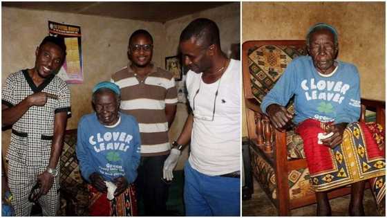Meet alleged oldest woman in Cross River state who just received free medical care from her governor (photos)