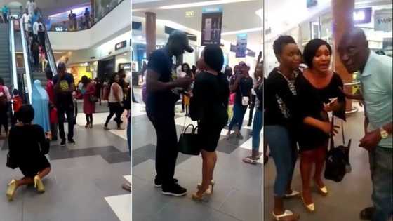 Nigerian woman embarrassed as her boyfriend publicly rejects her marriage proposal