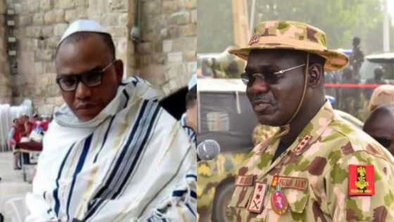 Abun da za muyi wa Nnamdi Kanu idan ya kuskura ya shigo Najeriya - Rundunar sojin Najeriya