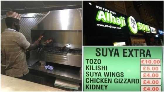 Check out photos of Nigerian man who just opened a suya spot in London