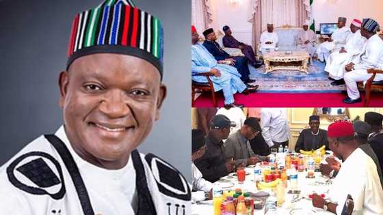 One major question Buhari asked me in London - Governor Ortom