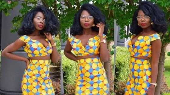 Top 5 looks of Ankara crop top and skirt styles