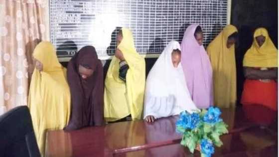 An damke yan mata Kiristoci 12 sanye da Hijabi suna kokarin arcewa Turai ta Katsina