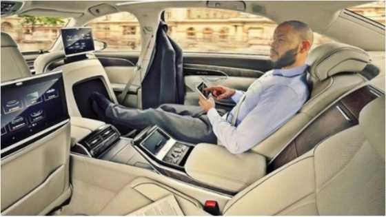 2016 Mr Ideal Nigeria photoshops himself into 2018 Audi A8 to deceive people (photos)