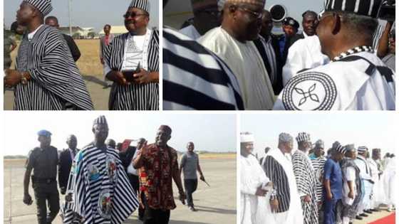 Atiku, Okorocha storm Makurdi (photos)