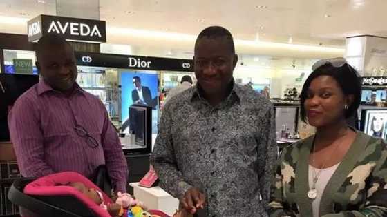 PHOTO: What Is Ex President Jonathan Doing In London?