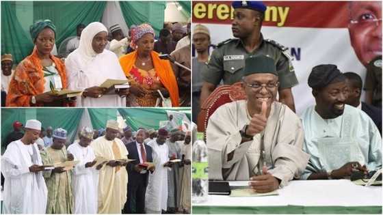 Ciyamomi 23 sun karbi rantsuwar kama aiki daga hannun gwamna El-Rufai a Kaduna (Hotuna)