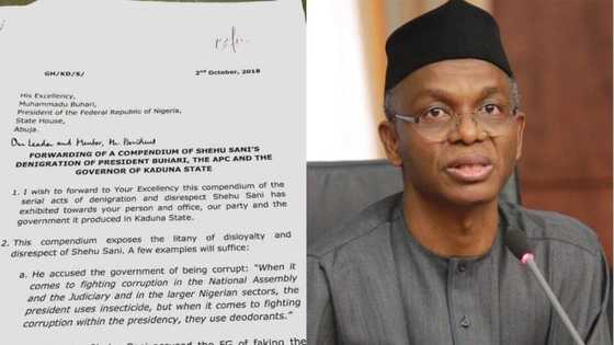 Wasikar El-Rufai ga Buhari: Zunubban Shehu Sani ga kai kanka shugaban kasa