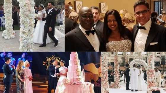 Hotunan shagalin bikin dan Atiku da aka yi a kasar Dubai