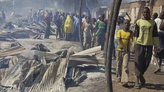 Parents besiege school as 94 girls go missing after Boko Haram attack on Yobe school