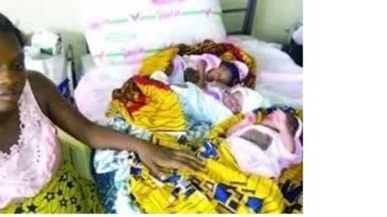 Wata 'yar jami'a ta haifi 'yan 3 a garin Kalaba