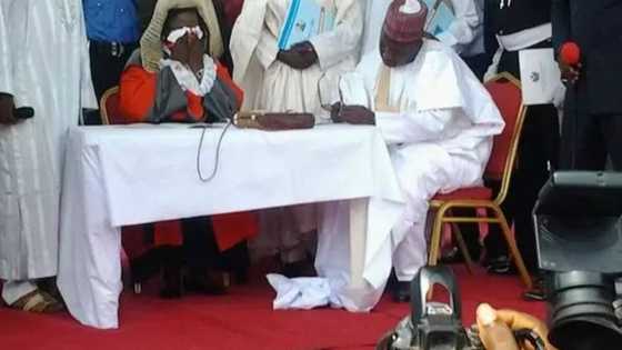 Former Nigerian first lady retires as chief judge