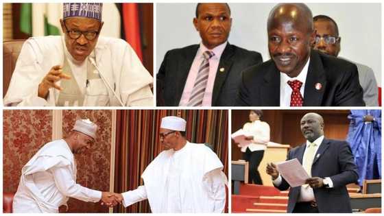 Magu saga: Dino Melaye takes battle to Buhari