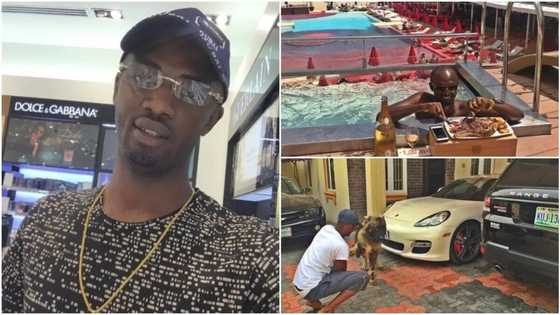 Check out young billionaire Jowi Zaza who appears to be richer than Hushpuppi, allegedly owns a mansion in Chevron Drive, Lekki (photos)