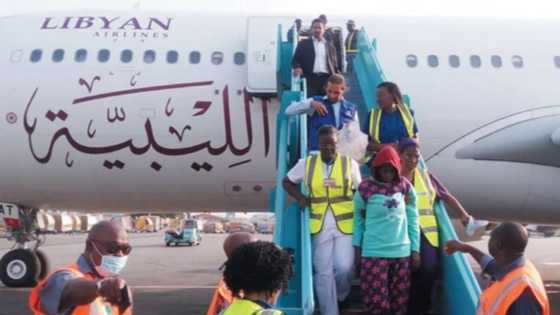 Just in: Another batch of 160 stranded Nigerians return from Libya, received by NEMA