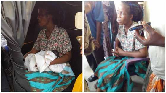 Mugunta! Kalli uwa da ta aikata abun mamaki gad anta jim kadan bayan haihuwa (HOTUNA)