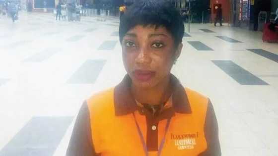 Meet airport cleaner Charity Bassey who recently redeemed Nigeria’s image by returning $6,000 she found in a toilet