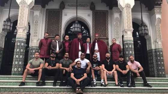 Anthony Joshua posts stunning photo of himself and friends to confirm his religion