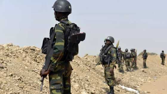 BREAKING: Nigerian soldiers rescue 20 policemen kidnapped by insurgents