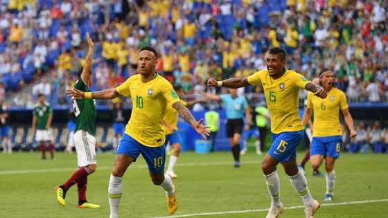 Russia 2018: Neymar and Firmino score as 5-time World Cup champions Brazil hammer Mexico to book their place in quarterfinal