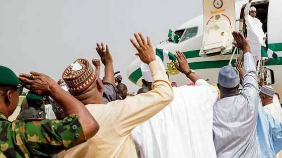 Yanzu-yanzu: Buhari ya tafi kasar Mauritania