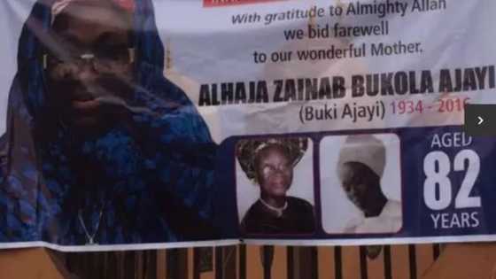 Lai Mohammed leads celebrities to Late Bukky Ajayi’s 8th Day prayer (photos)