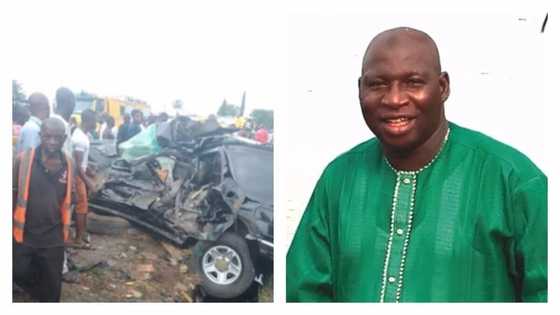 Lagos LG polls: APC chairmanship candidate Sakiru Balogun dies in auto crash (photos)