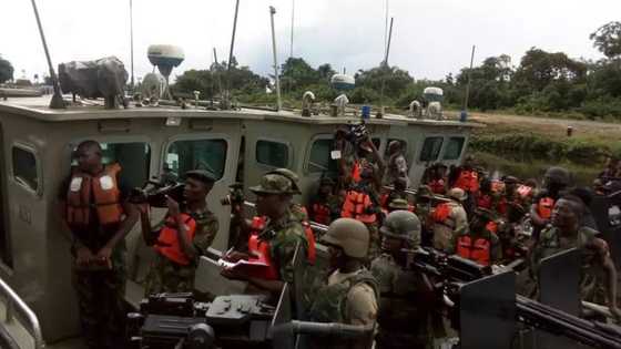 SEE what the Nigerian army is doing to stop Niger Delta militants (Photos)