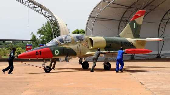 Nigerian Air Force converts training aircraft into fighter jet (Video)