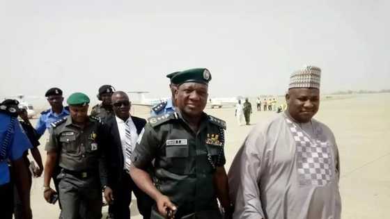 Shugaban hukumar 'Yan Sandan Najeriya ya nufi garin Zurmi da ke Jihar Zamfara domin magance matsalar tsaro