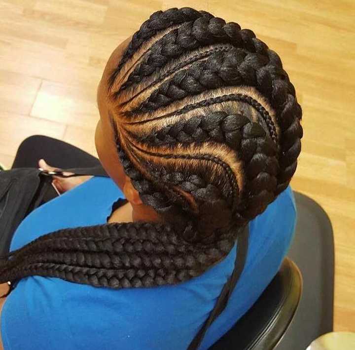 50+ latest feed in braids styles of 2024: best ideas to try - Legit.ng