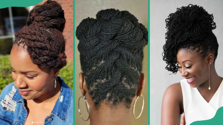 Combining Sisterlocks 40 great sisterlocks styles that are trendy yet easy to pull off - Legit.ng