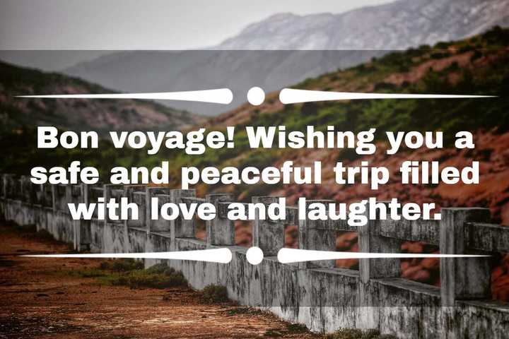 safe journey message to my love