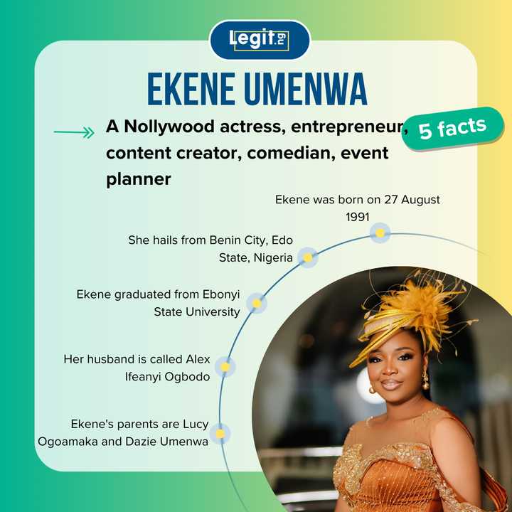 Ekene Umenwa's biography: everything to know about the actress - Legit.ng