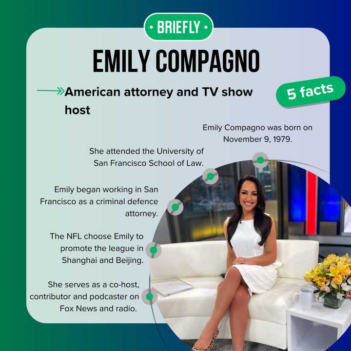 How Emily Compagno built a successful career blending law, media, and ...
