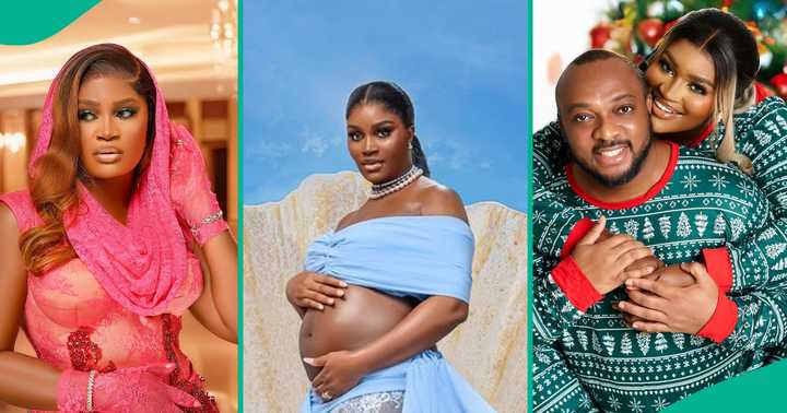 Chizzy Alichi Flaunts Baby Bump in Stunning Photos As She Welcomes ...