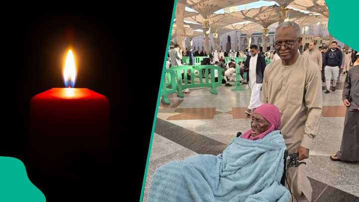 Breaking: Nasir El-Rufai's mother is dead, "inna lillahi wa inna ilayhi raji'un"