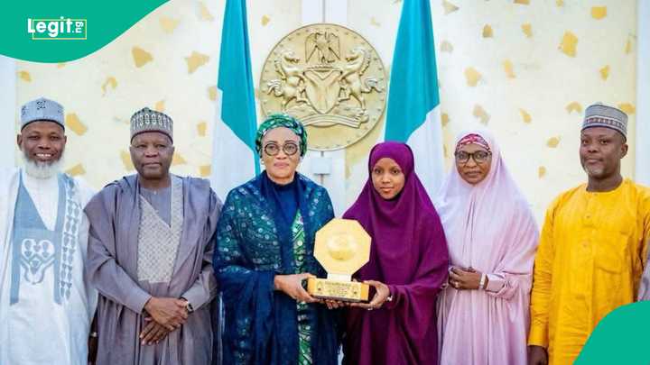 Dalibar da ta lashe gasar Alƙur'ani ta duniya ta samu kyauta mai tsoka daga matar Tinubu