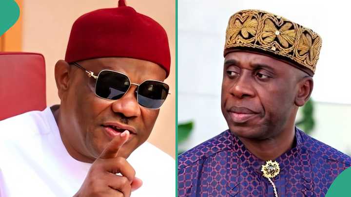 Wike reacts as Amaechi blames Tinubu for mother's death