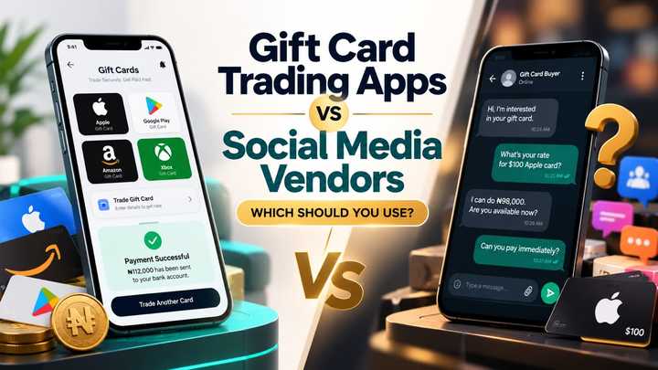 Gift card trading apps vs social media vendors: Which should you use?
